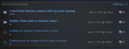 群组讨论区权限设置界面展示