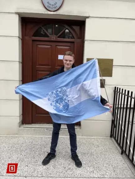 维迪斯自由共和国所在的争议土地区域图