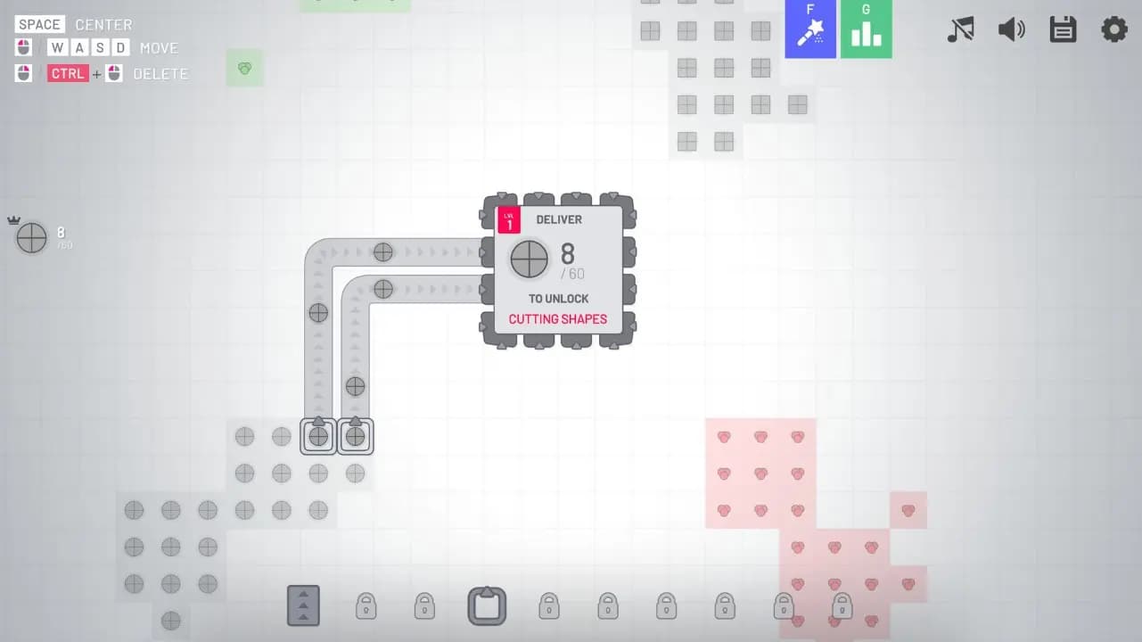 《异形工厂》游戏画面:工业自动化与创意建造