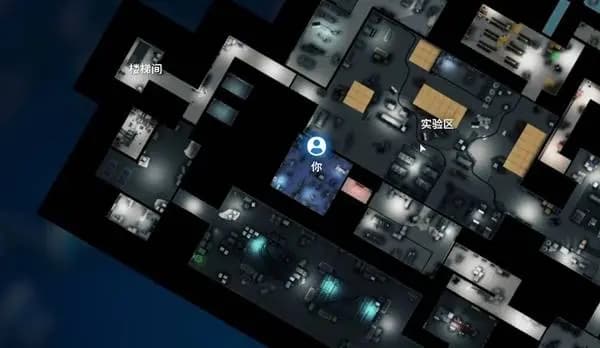 《逃离鸭科夫》实验室钥匙卡刷新点位示意图