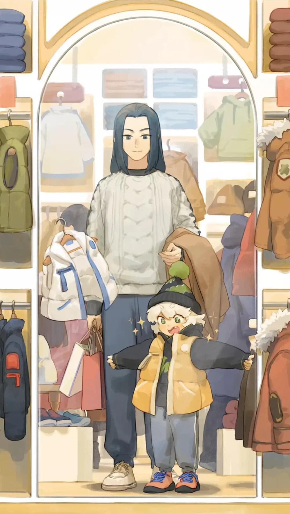 罗小黑同人《来》第四十二章配图