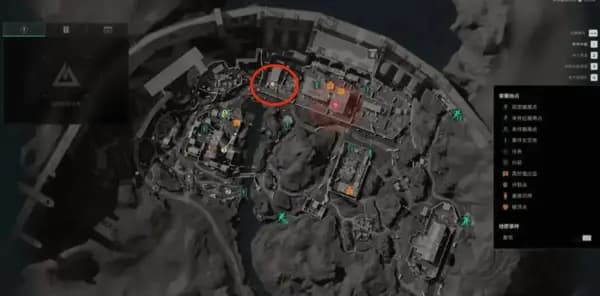 三角洲行动空投地图标记与信号追踪技巧示意图