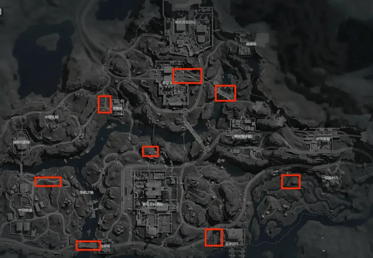 三角洲行动长弓溪谷空投热门位置与伏击战术图