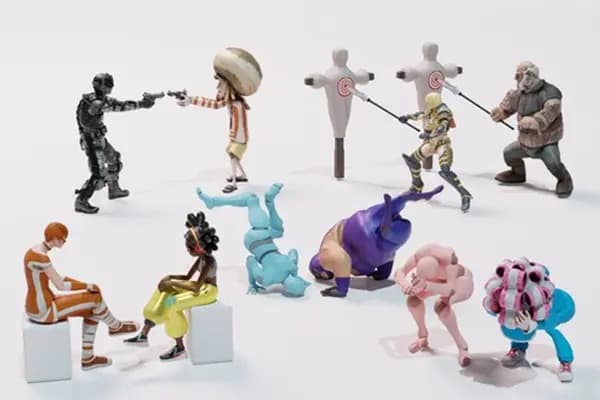 Ultrafast motion retargeting algorithm demo for game characters at SIGGRAPH Asia 2025