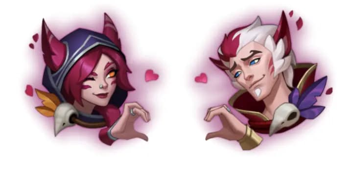 本次活动限定表情:“我亲爱的逆羽”与“我亲爱的幻翎”