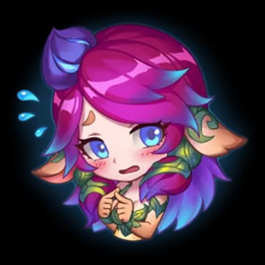 花慌慌表情展示图