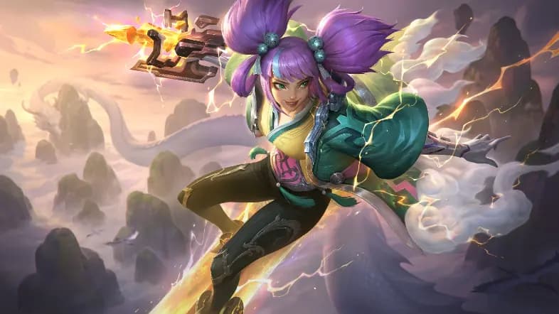 玉剑传说 神机花火 青竹皮肤展示