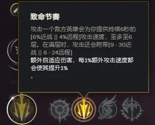 厄斐琉斯致命节奏天赋前期压制图