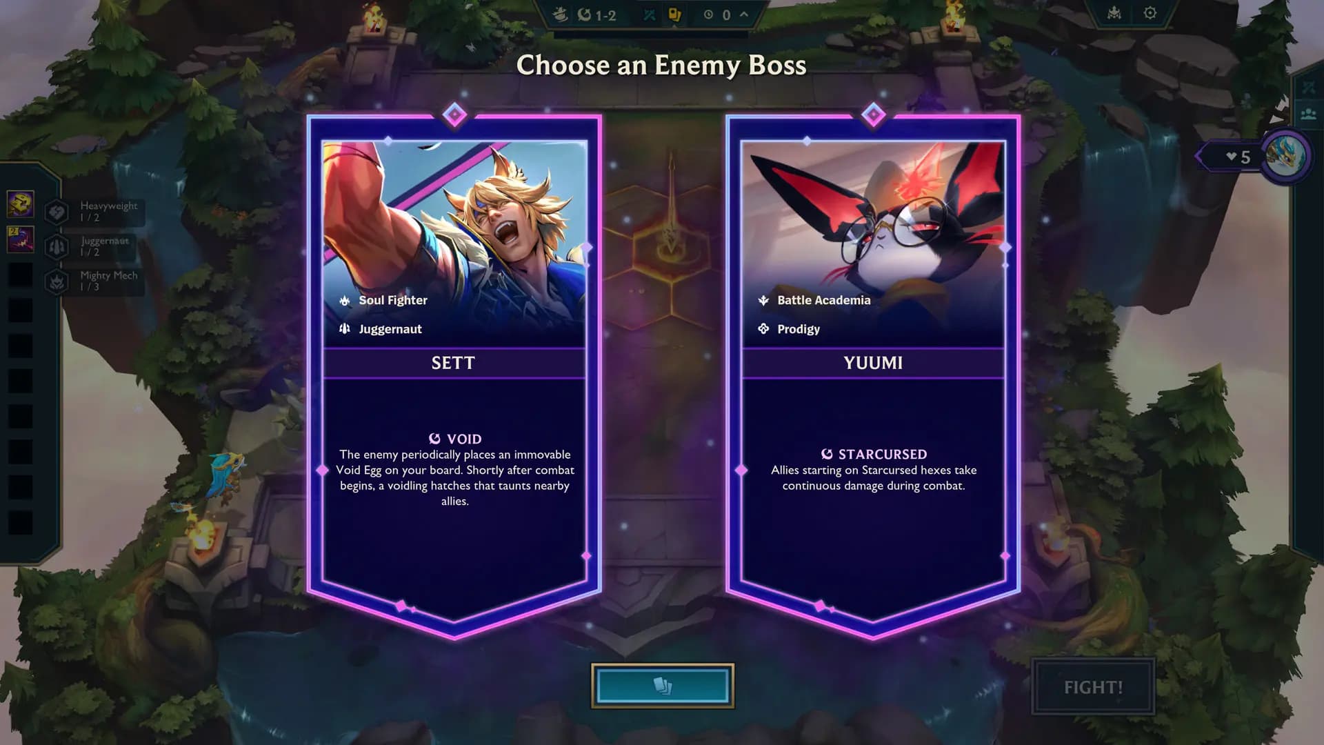 BOSS词条选择界面展示