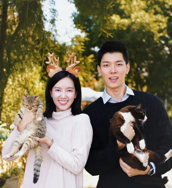 Golf Itthiphat与Richie Oranate情侣合照