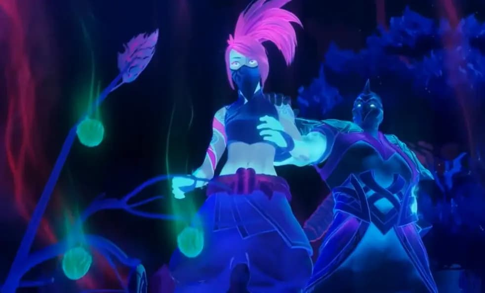 慎在艾欧尼亚维护精神领域平衡的场景