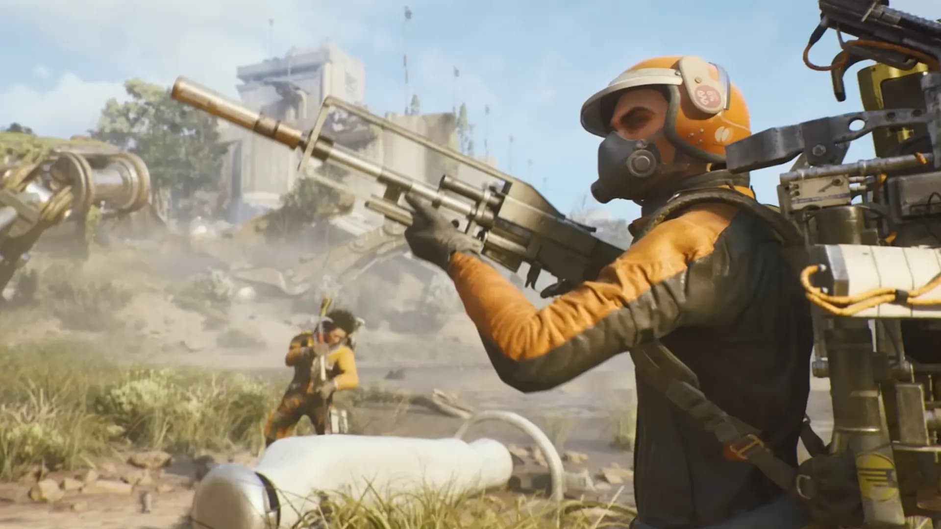 Arc Raiders gameplay scene illustrating the multiplayer shooter environment