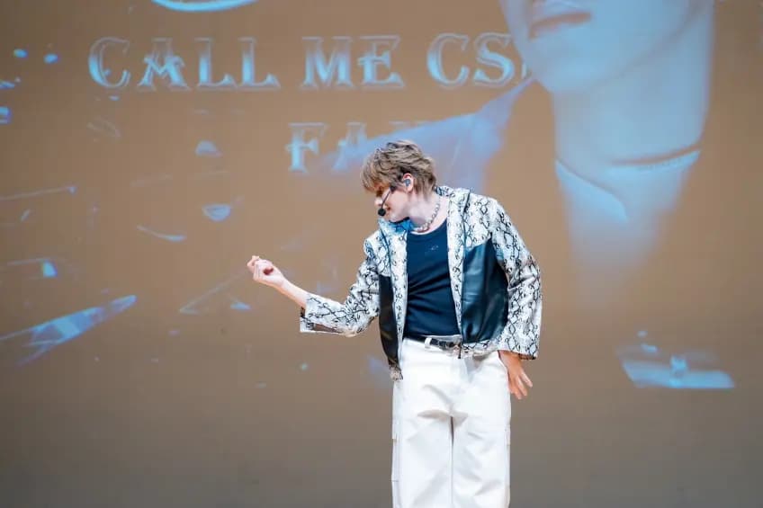 Smart CSNP performing at fan meeting 2025