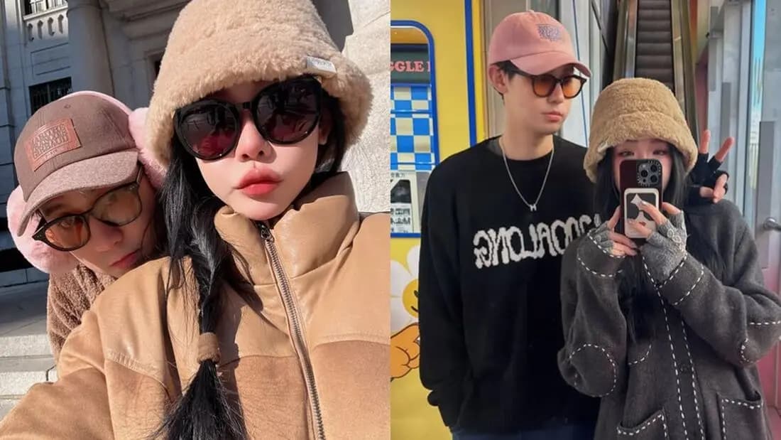 李玉玺与许允乐去年12月宣布结婚的合照