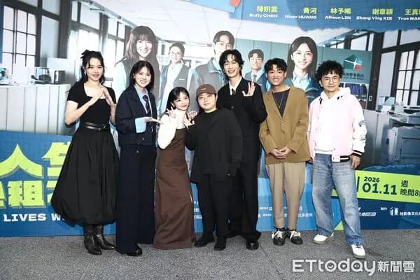 王真琳身穿黑色合身洋装出席《人生只租不卖》记者会,展现瘦身成果