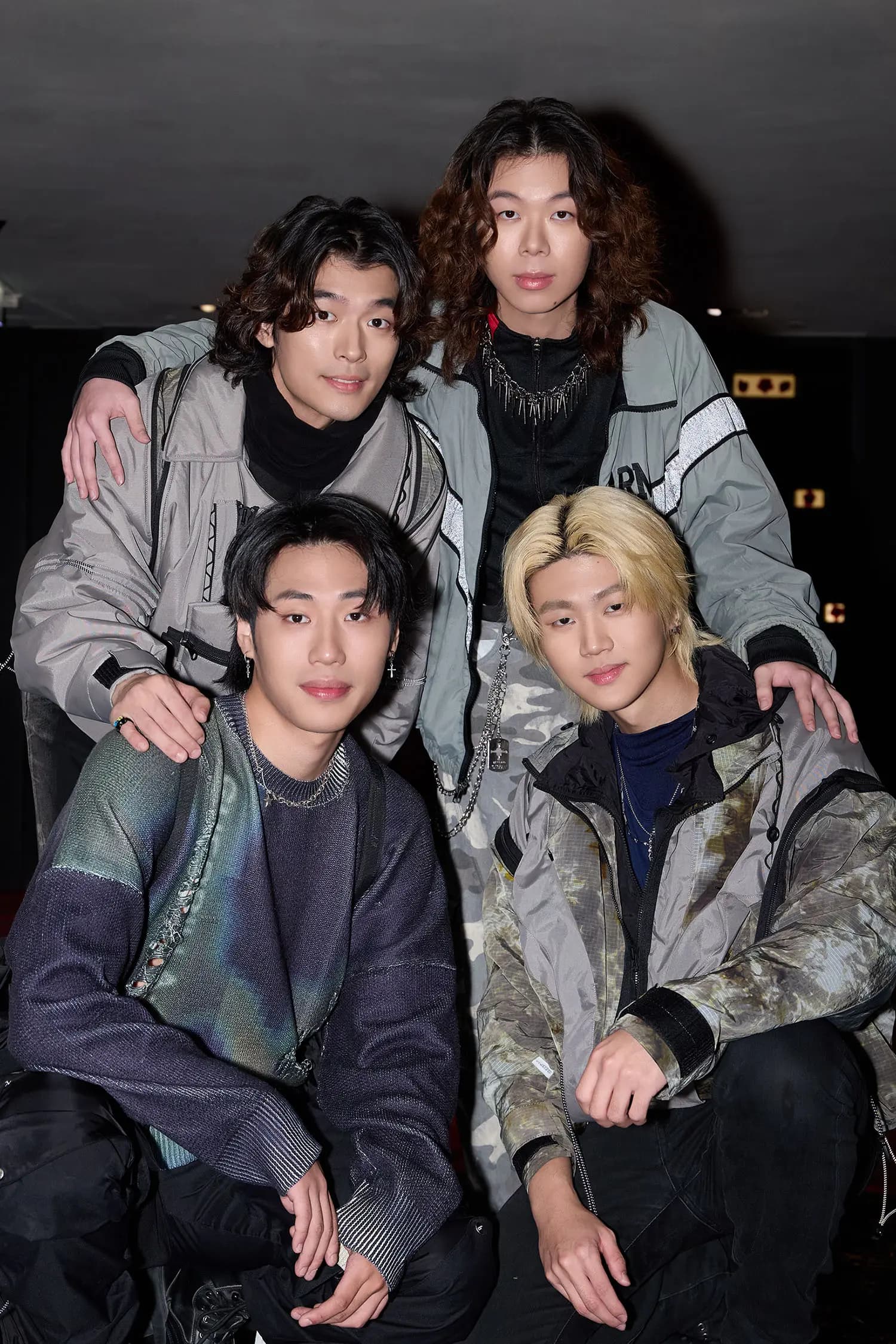 新人乐团帕拉斯PALLAS成员合照,出道即累积超高人气