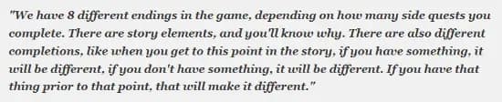 《影之刃零》支线任务影响结局的关键节点展示