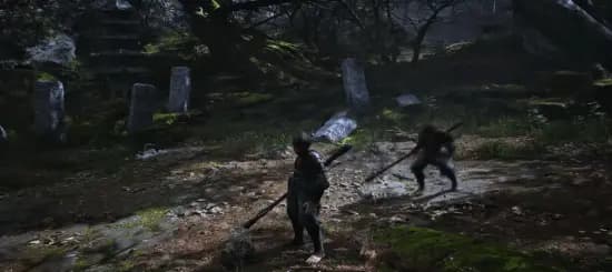 《黑神话:悟空》联机Mod预告截图:天命人团队协作战斗画面